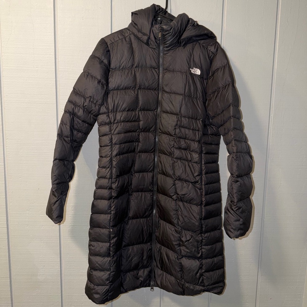 The North Face Women's Long Black Puffer Jacket